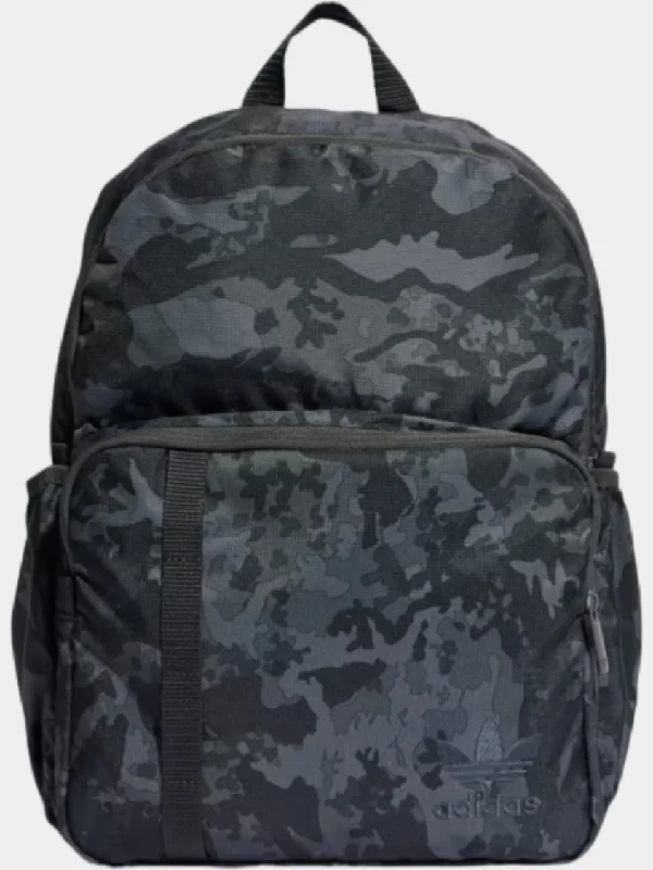 Adidas Camo Backpack Unisex Original Bag Carbon