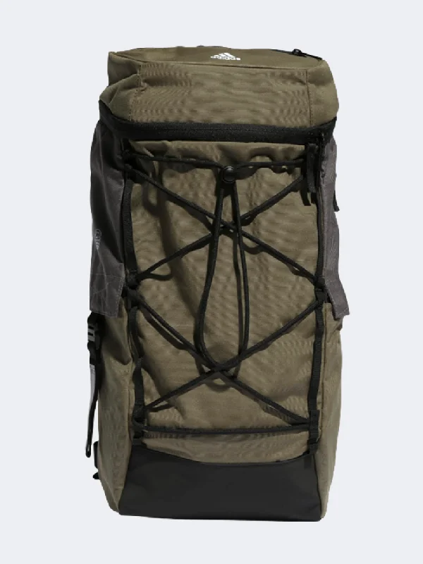 Adidas City Xplorer Backpack Unisex Sportswear Bag Olive Strata