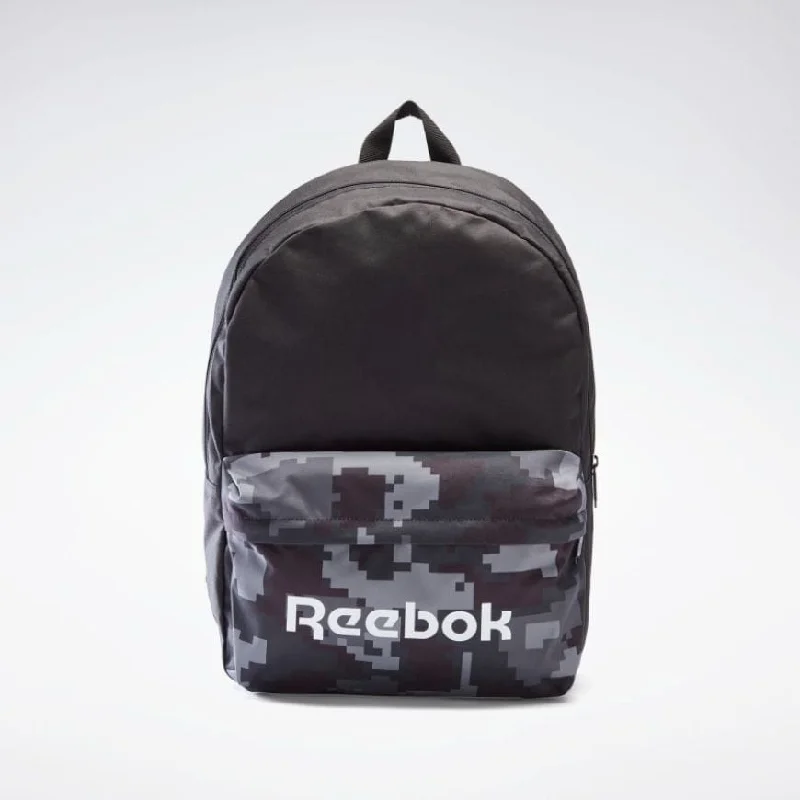 Reebok Act Core Ll Graphic Backpack Unisex Training Bag Black