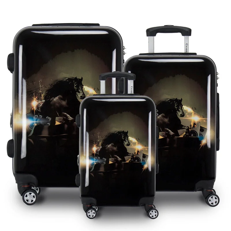 Chariot Stallion 3-Piece Hardside Expandable Spinner Luggage Set