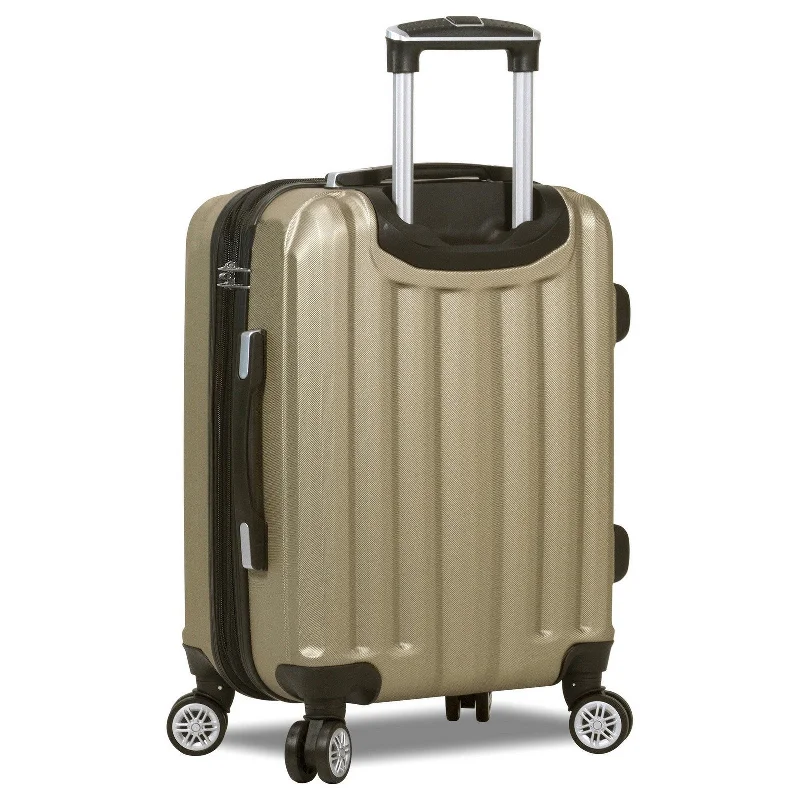 Dejuno Camden Hardside 3-piece Expandable Spinner Luggage Set