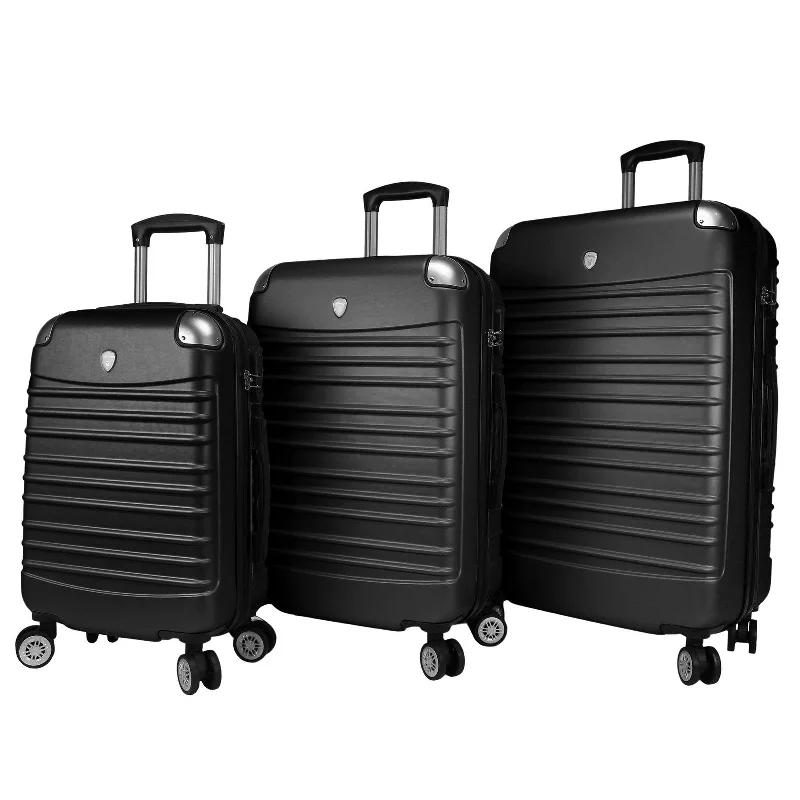 Dejuno Impact Hardside 3-Piece Spinner Luggage Set