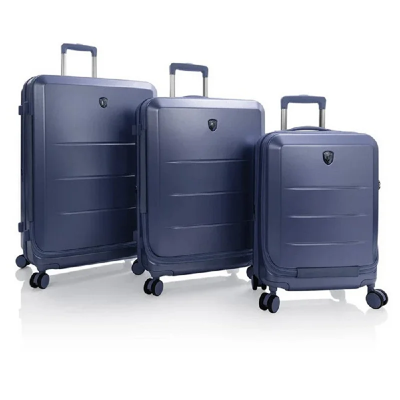 Heys EZ Fashion 3 Piece Hardside Spinner Luggage Set