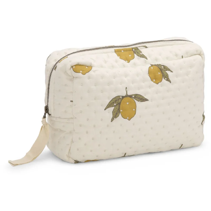 Konges Sløjd Mon Grand Citron Big Quilted Toiletry Bag