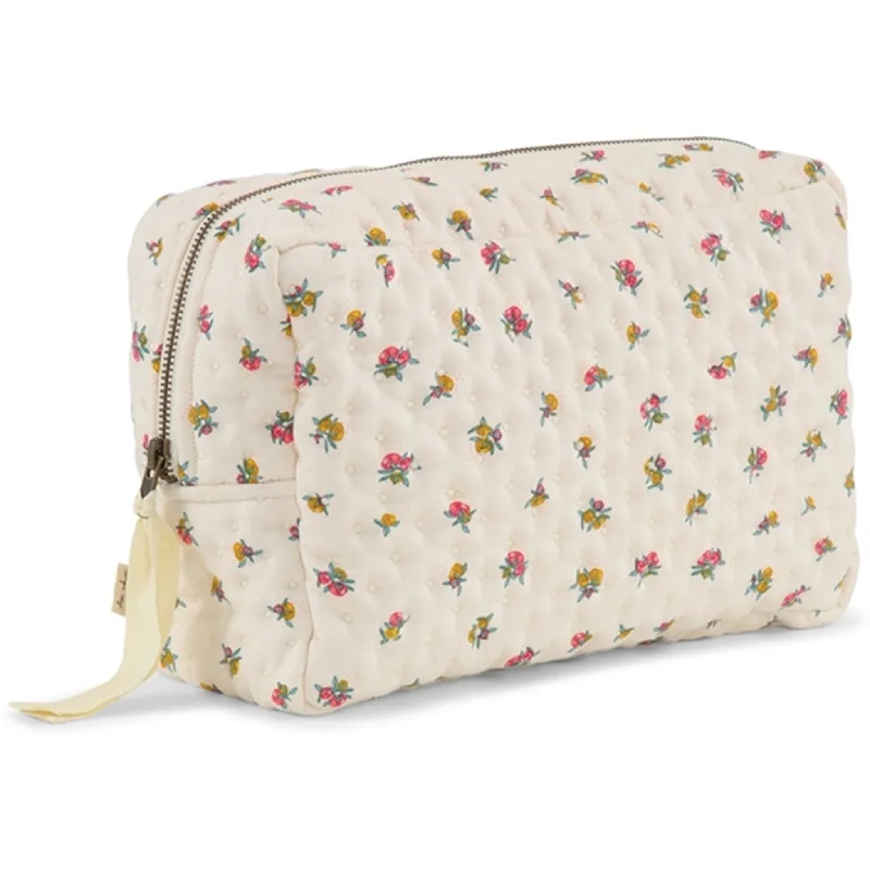 Konges Sløjd Toiletry Bag Quiltet Large Peonia