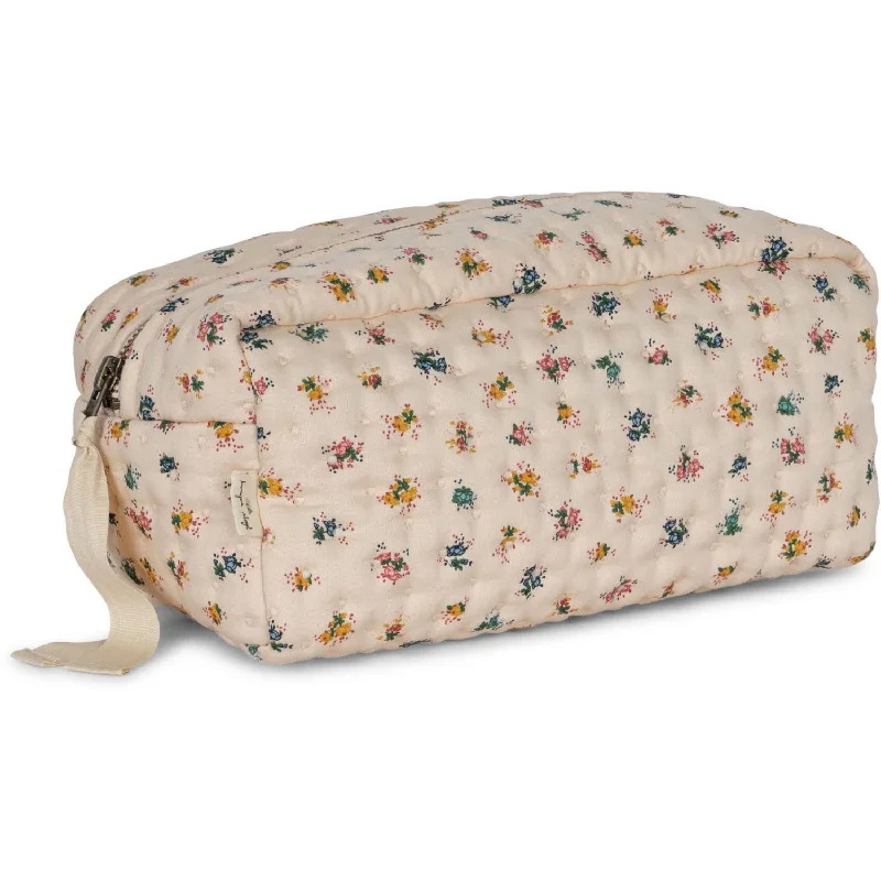 Konges Sløjd Toiletry Bag Quiltet Lille Bloomie Blush