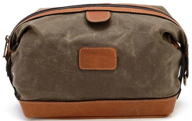 Korchmar Adventure Wax Canvas Ryder Dopp Kit