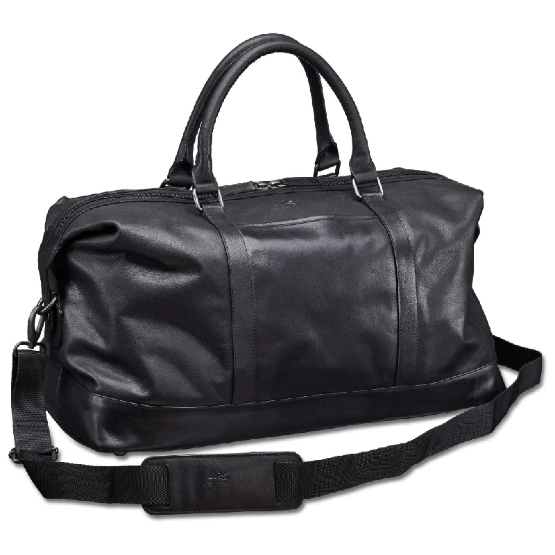 Mancini Buffalo 20" Leather Duffle Bag