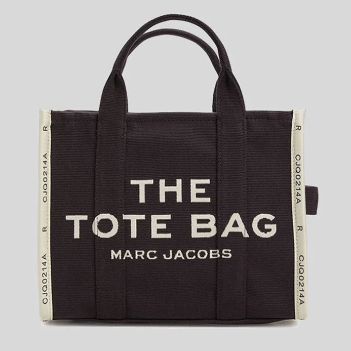 MARC JACOBS The Jacquard Medium Tote Bag Black RS-M0017027