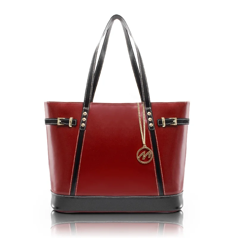 McKlein SERAFINA Leather Ladies' Tote with Tablet Pocket