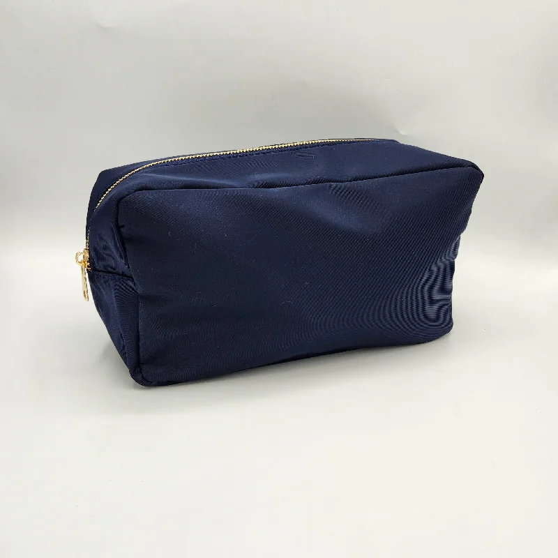 He chose cheap toiletry bags for his quick trips-Navy Toiletry Pouch