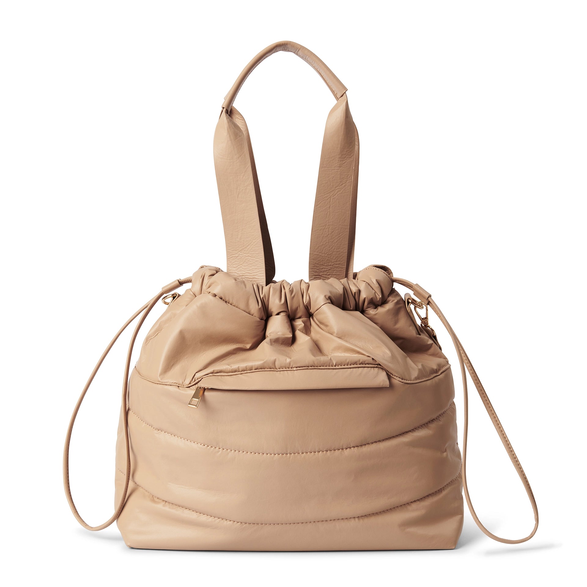 QUEEN OF HEARTS BRIGHTON TOTE BEIGE