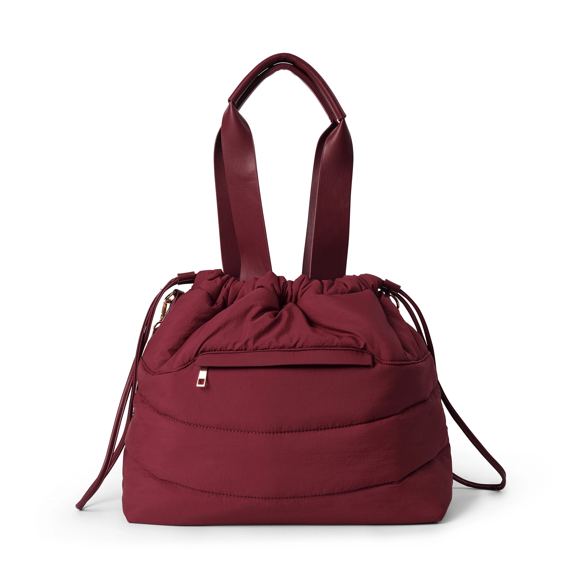 QUEEN OF HEARTS BRIGHTON TOTE BURGUNDY