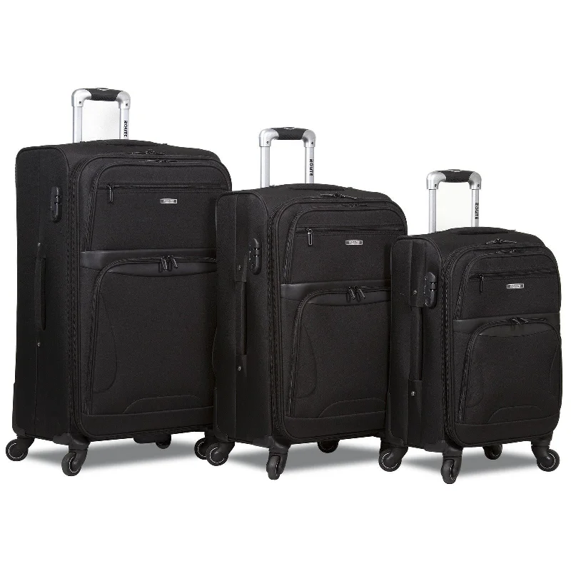 Rolite Explorer 3-Piece Expandable Spinner Luggage Set