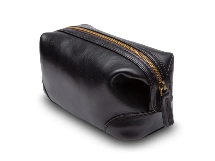 Bosca Leather Toiletry Kit