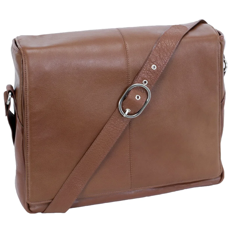 Siamod SAN FRANCESCO 13" Leather Messenger Bag