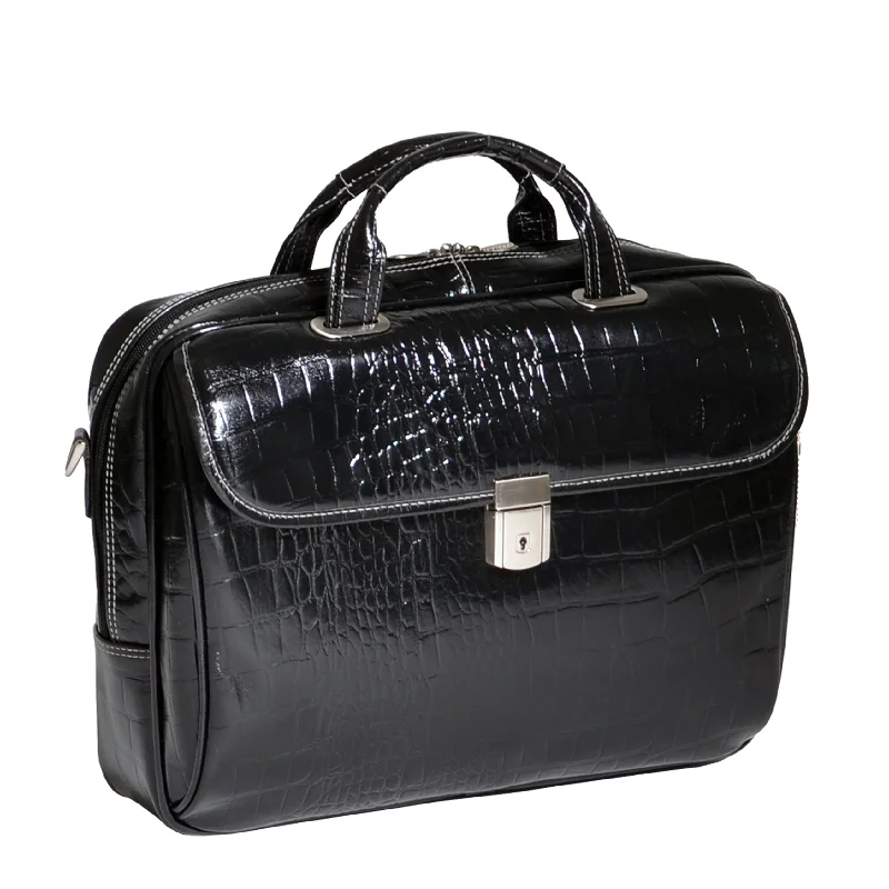 Siamod SETTEMBRE 15" Leather Medium Ladies Laptop Briefcase