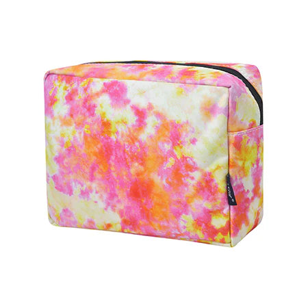 Custom toiletry bags made for her needs fit perfect-Tropical Tie Dye Toiletry Bag