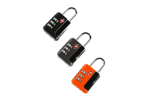 Tucci Italy TSA Approved 3 Dial Combination Packlock