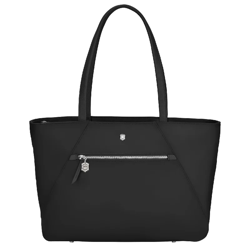 Victorinox Victoria Signature Women Tote, 16'' Laptop & 10'' Tablet Pocket, Black, Swiss designed