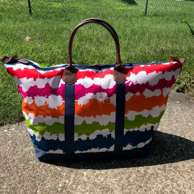 Watercolor Colored Tote Bag