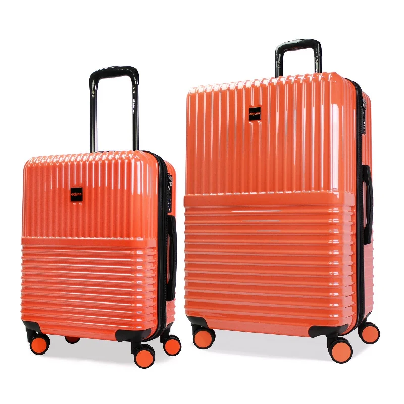 World Traveler Dejuno Tonal 2 Piece Hardside Luggage Set - (20 & 28)