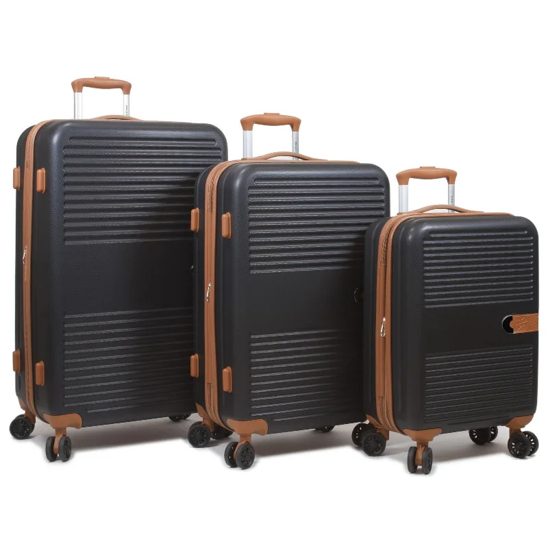 World Traveler Garland Hardside 3-Piece Luggage Set With USB Port