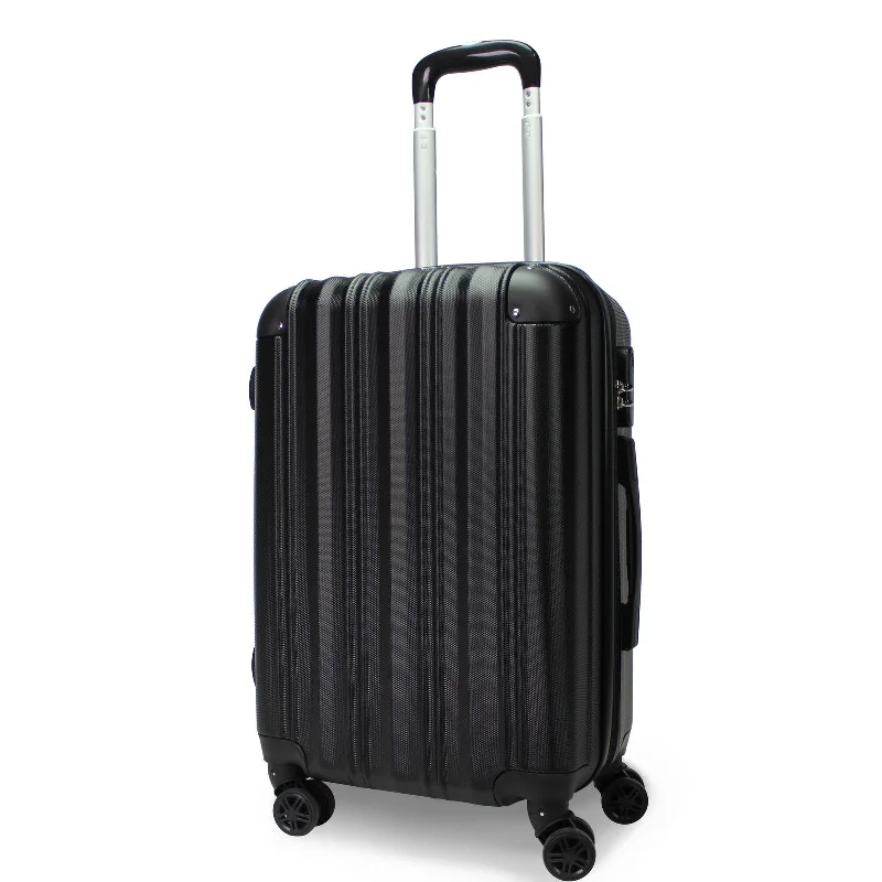 World Traveler Kemyer Quest 20-Inch Carry-On Hardside Spinner Suitcase