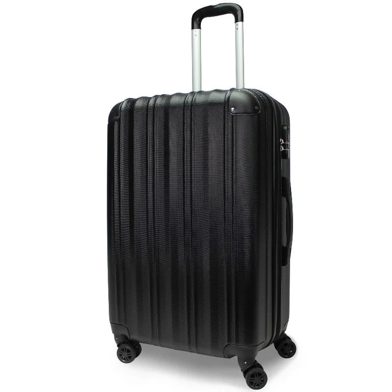 World Traveler Kemyer Quest 25-Inch Expandable Hardside Spinner Suitcase